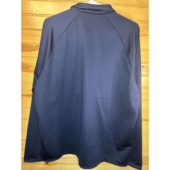 NWT RLX Ralph Lauren Men's Royal Navy Quarter Zip Pullover Golf $168.00 Large - Picture 5 of 9